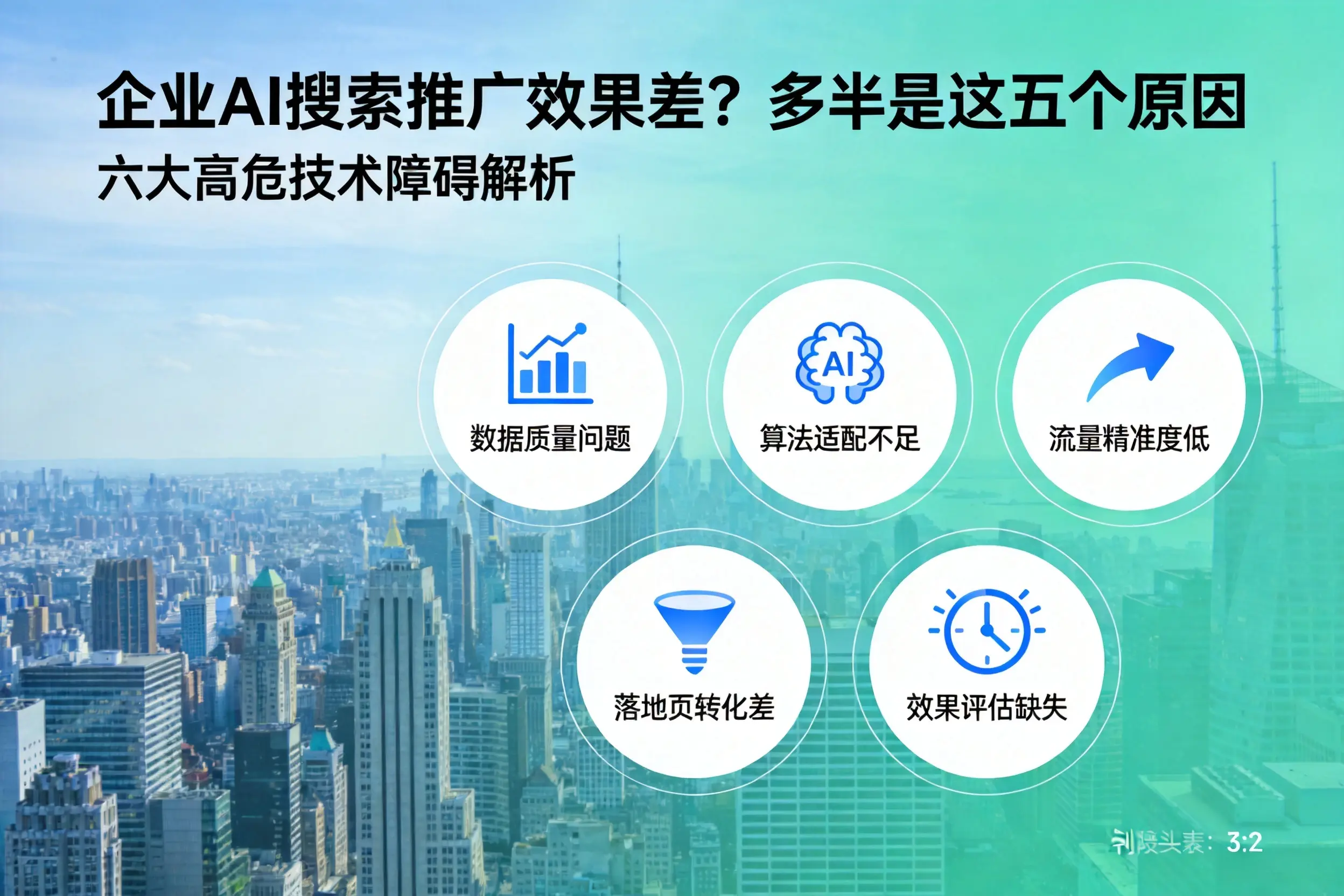 柳河企业AI搜索推广效果差？多半是这五个原因